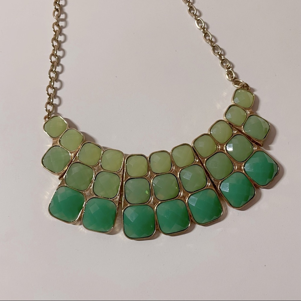 🛍3 for $25🛍 Ombré Sea Green Necklace